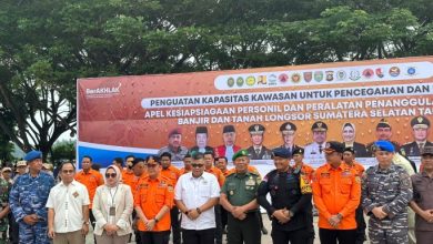 Giri Ramanda Kiemas Hadiri Apel Penguatan Kapasitas Kawasan Bencana Tahun 2023