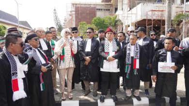 Ketua DPRD Sumsel Terima Aksi Massa Solidaritas untuk Palestina