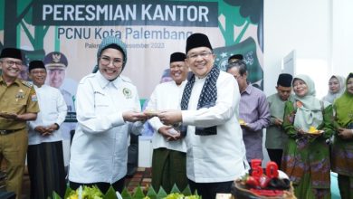 Ketua DPRD Sumsel Hadir Peresmian Kantor PCNU Kota Palembang di Citra Grand City