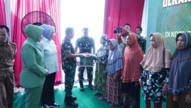 Ketua DPRD Sumsel Hadiri Acara Bakti Sosial dan Launching Program TNI AD Manunggal Air