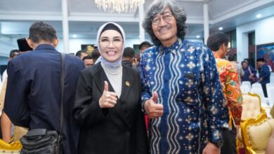 Ketua DPRD Sumsel Hadiri Pelantikan Pengurus PWI, DK PWI, dan IKWI Periode 2024-2029 di Palembang