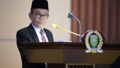 DPRD Sumsel Dengarkan Jawaban Gubernur atas Pandangan Umum Fraksi-fraksi terhadap Raperda Pertanggungjawaban Pelaksanaan APBD 2023