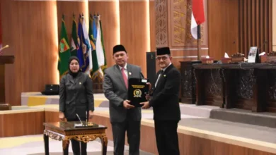 DPRD Sumsel Tetapkan 3 Rancangan Peraturan DPRD Provinsi Sumatera Selatan