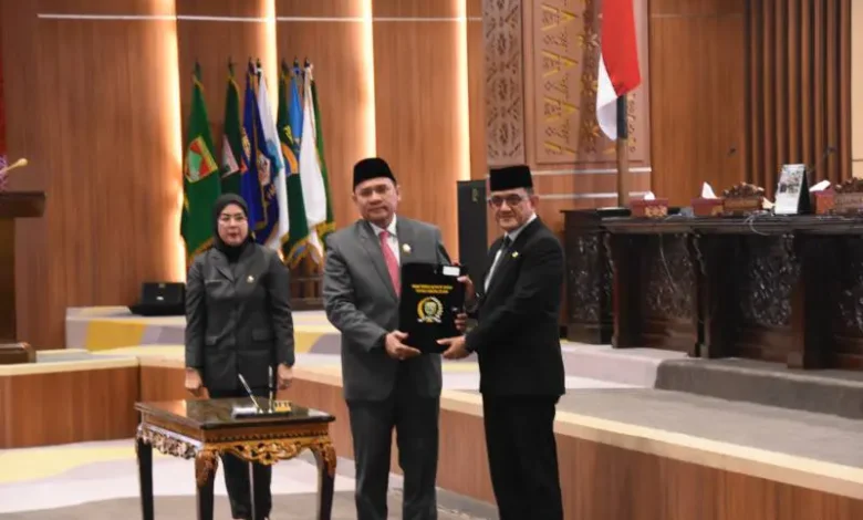 DPRD Sumsel Tetapkan 3 Rancangan Peraturan DPRD Provinsi Sumatera Selatan