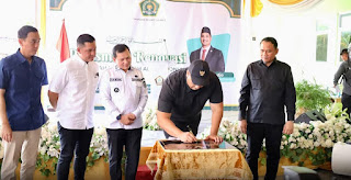 Ketua DPRD Sumsel Hadiri Peresmian Renovasi Madrasah Ibtidaiyah Al Wathoniyah